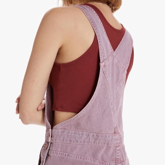 Mother The Scrapper Overalls from Anthropologie Size L EUC - Picture 4 of 16